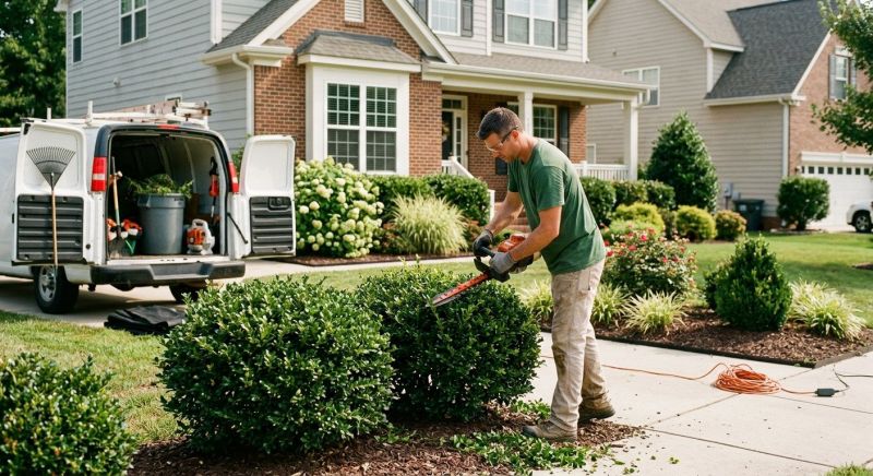 Shrub Trimming Service