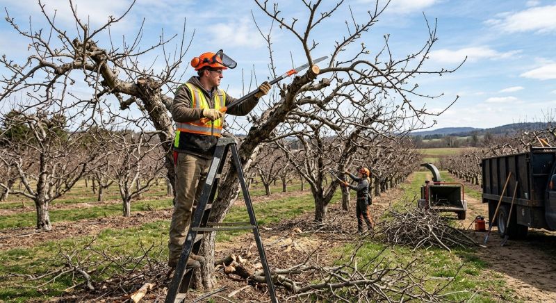 Apple Tree Pruning in Pottstown, PA