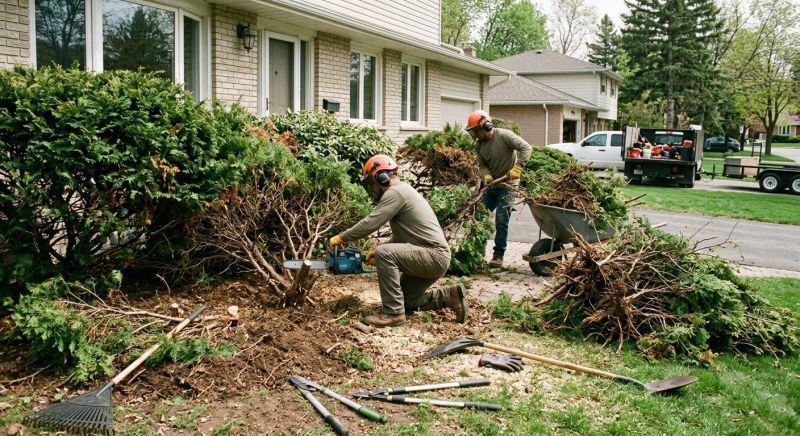 Shrub Pruning in Aiken, SC